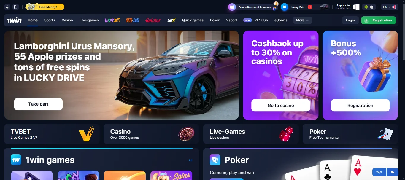 1win casino